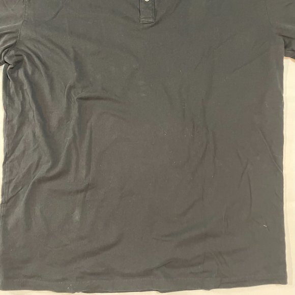 Nickel & Iron Men's Knit Golf Polo Shirt XL Short Sleeve Black - Picture 5 of 9